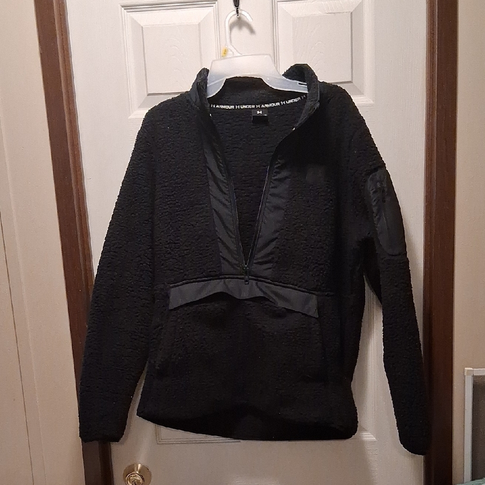 Under Armour Kids Black Sherpa Jacket